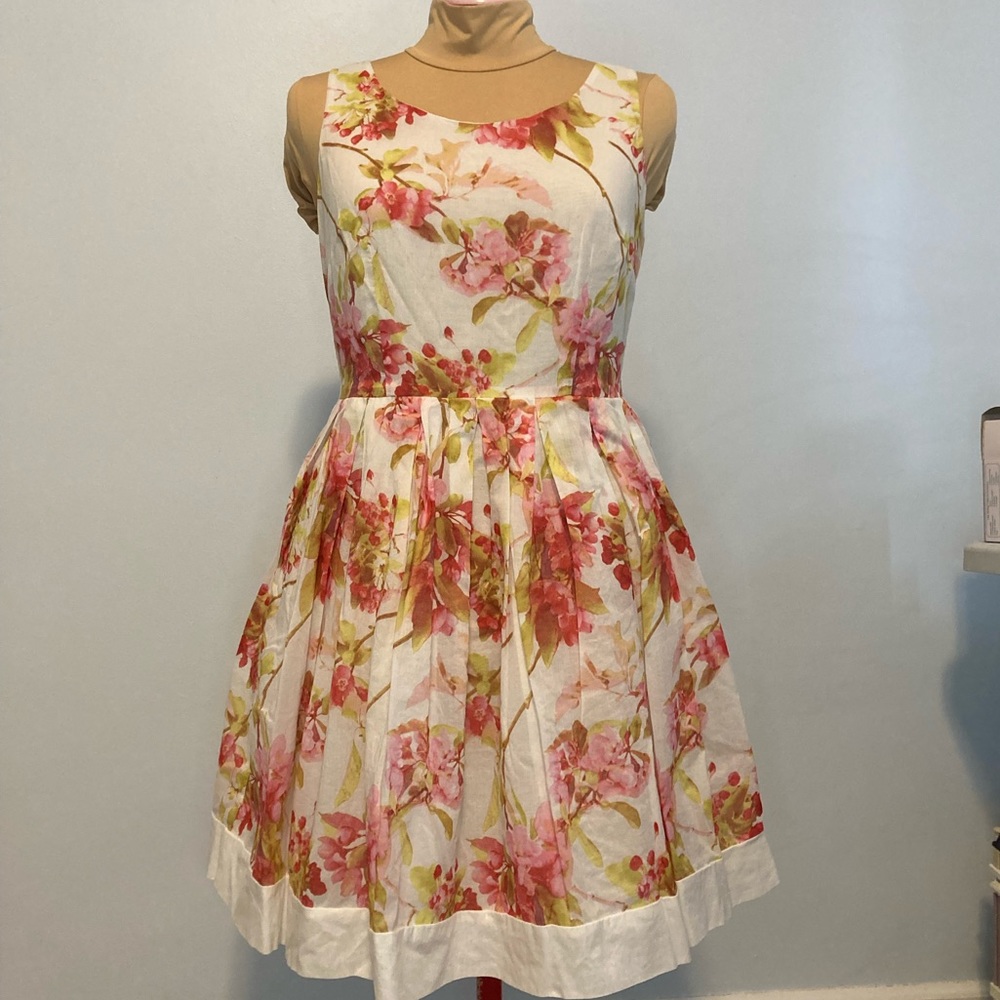 The Limited floral cotton dress sz 8